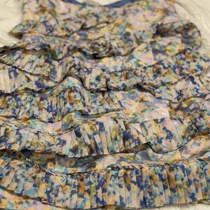 Cynthia Steffe Floral Ruffle Dress